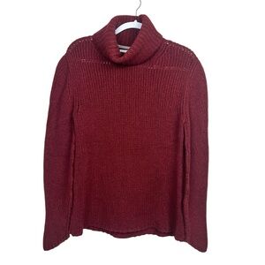 Brochu Walker Chunky Knit sweater in Oxblood